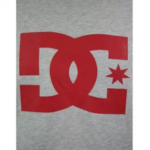 DC Shoes T-shirt Uomo Logo Star SS Grigio Grigio Erica - Foto 1 di 3