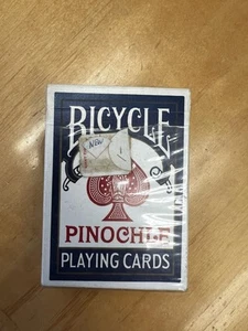 Vintage Bicycle 48 Pinochle Playing Cards Air Cushion New Unused Complete deck - Picture 1 of 7