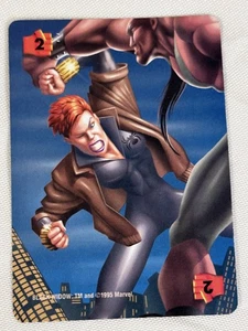 BLACK WIDOW - CHARACTER - MARVEL OVERPOWER CARD GAME- NM - Picture 1 of 2