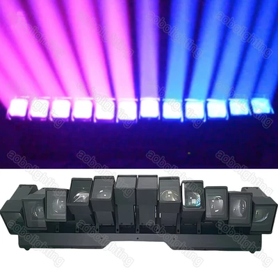 12*60W RGBW 4in1 Led Moving Beam Bar Pixel Zoom Sweeper Wash Light Curve Moving - Image 1 of 4
