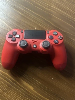 Sony DualShock 4 Wireless Controller for PS4 - Red/Black CUH-ZCT1U - Image 1 of 4