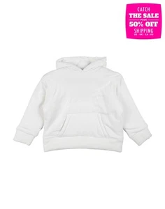 RRP€250 MM6 MAISON MARGIELA Kids Padded Hoodie Size 10Y White Embroidered - Picture 1 of 5