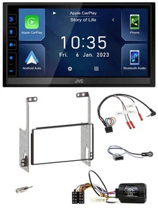 JVC DAB Bluetooth Lenkrad USB 2DIN Autoradio für Nissan X-Trail 09-14 T31 schwar - Bild 1 von 12