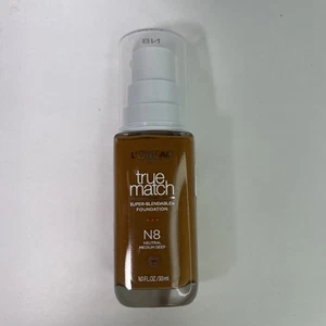 Loreal True Match Super Blendable Foundation N8 NEUTRAL Medium DEEP - Bild 1 von 3