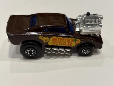 Matchbox Lesney 1972 Superfast Brown Sugar No.VII Blue Windows England - Image 1 of 4