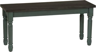 Furniture Willow Dining Bench, Multicolor, 40”W X 14.02”D X 18.31”H - Image 1 of 4