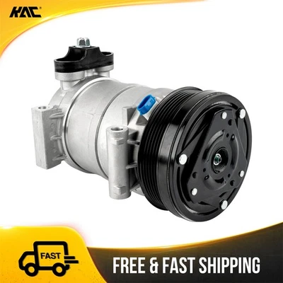 For Chevy Tahoe C1500 K1500 1996-1999 GMC Yukon A/C Compressor w/ HT6 Compressor - Изображение 1 из 4