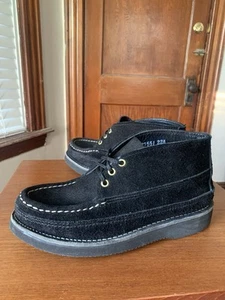 WORN 3x | RUSSELL MOCCASIN 7E SPORTING CLAYS CHUKKA VIBRAM SOLE BOOTS 7 E - Picture 1 of 17