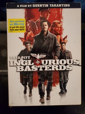 Inglorious Basterds DVD 2009 Release by Brad Pitt Quentin Tarantino - Image 1 of 4