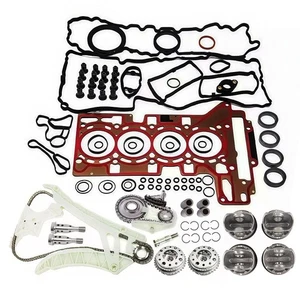 For 2012-17 BMW N20 High Power Cylinder Head Gasket Set Piston Timing Chain Kit - Picture 1 of 19