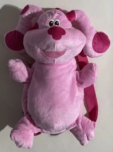 Blues Clues & You Nickelodeon Magenta Plüsch Hund Rucksack Bookbag Pink Neu mit Etikett 2021 - Bild 1 von 7