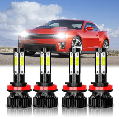 Combo faros LED H11 H9 luces altas/bajas 6500 k para Nissan Murano Rouge Sentra Foto 1 de 4