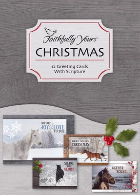 FAITHFULLY YOURS F43197 - HOLIDAY HORSES - KJV
