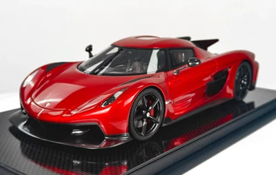 1/18 FrontiArt Koenigsegg Jesko 7392 绝对苹果红碳基 F138-193 — 第 1/4 张图片