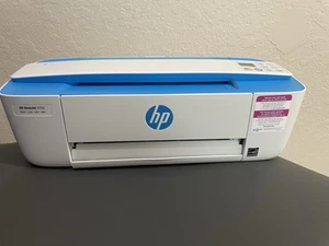 HP Deskjet 3755 Printer Compact Wireless Bluetooth Print Scan Copy Low Ink Level - Picture 1 of 3