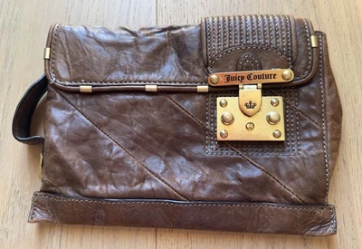 Bolso de mano Juicy Couture de cuero marrón Foto 1 de 3