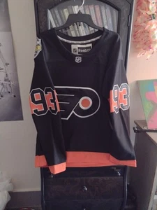 Philadelphia Flyers 2017 Stadium Series Black & Orange Voracek Jersey Size 50 - Picture 1 of 7