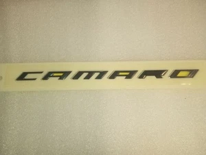 16-24 Chevrolet Camaro Panther Edition Emblem 86507566 Chrome OE 11 inch 2961998 - Picture 1 of 4