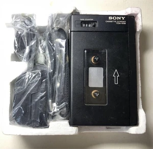 [Boxed/G] Sony TCM-100B Pressman TPS-L2 Prototype Vintage Cassette Player Japan - Picture 1 of 17