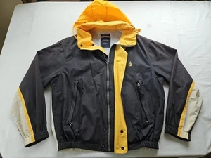 Vintage Nautica Jacket Men's Small Coat With Packable Hood Collar Lightweight - Picture 1 of 11