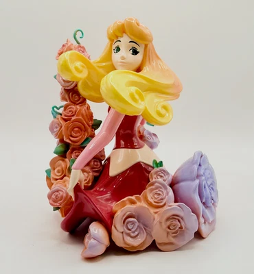 52TOYS Disney Aurora Figura Bella Durmiente Floral PVC Princesa Coleccionable Estadística Foto 1 de 4