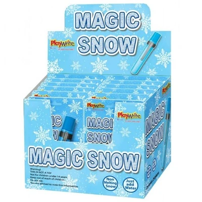 Magic Fake Snow Stocking Filler For Kids Christmas Eve Box Xmas Nativity Gift - Image 1 of 3