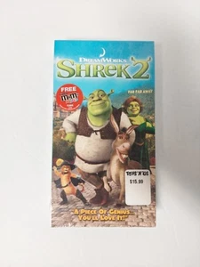 SHREK 2 - MIKE MYERS, EDDIE MURPHY - DREAMWORKS - VHS TAPE - SEALED - Picture 1 of 4