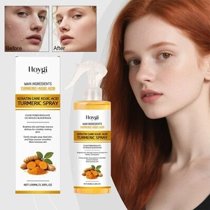 100ml Keratin Care Kojic Acid Turmeric Spray Gently Hot Types Skin For All I7L6 - Picture 1 of 14