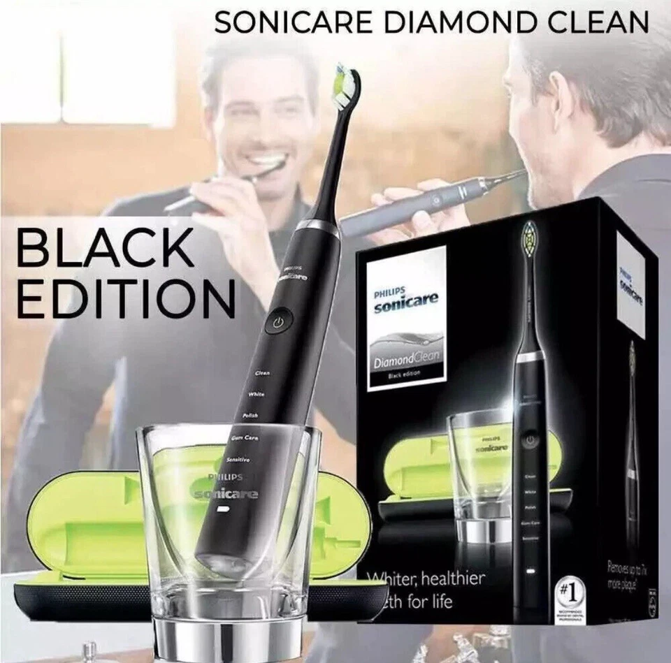 Philips Sonicare Diamondclean Electric Toothbrush HX9352/67Sonic IPX7 - Imagen 1 de 1