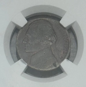 1972-D 5C Jefferson Nickel ~ NGC graded  Mint Error MS63 BN Struck on 1C Blank ( - Picture 1 of 4