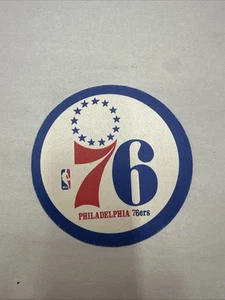 Philadelphia  76ers vintage NBA Cloth 3” Sticker - Picture 1 of 2