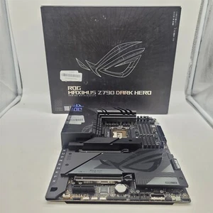 ASUS ROG Maximus Z790 Dark Hero (WiFi 7) LGA 1700 ATX Motherboard -NOT WORKING- - Photo 1/7