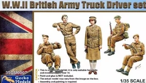 Gecko Models 1/35 35GM0007 WWII British Army Truck Driver Set - Picture 1 of 1