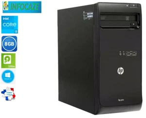 PC Tour HP Pro 3500 MT Intel Core i3-3240 RAM 8Go Disque 500Go Windows 10 - Photo 1/6