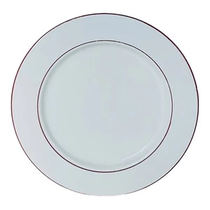 RH Macy & Co CONCENTRICS RED The Cellar Salad Plate NEW - Picture 1 of 4
