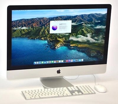 Apple iMac (Late 2015, 27") 4.0gHz Core i7, 32GB RAM, 512GB SSD, 5K *Used* BTO - Image 1 of 4