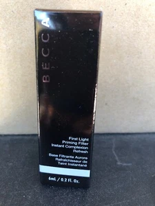 New 3 BECCA First Light Priming Filter Travel Size 6 mL / .2 FL OZ NIB - Picture 1 of 2