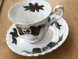Vintage Royal Albert Canada PEI Prince Edward Island Tartan Cup & Saucer - Picture 1 of 5