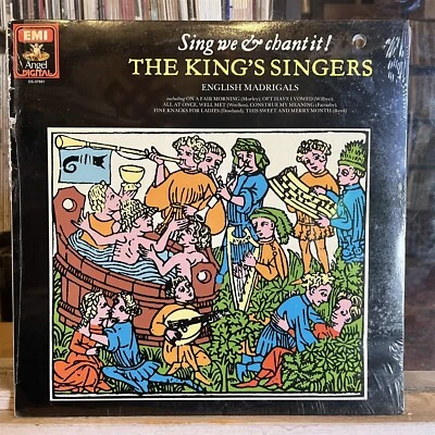 [CLASSICAL]~SEALED LP~The KING'S SINGERS~Sing We & Chant It!~English Madrigals~ Foto 1 de 2