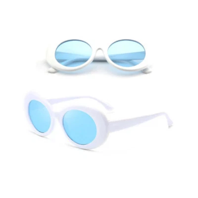 Nirvana Kurt Cobain Alien Ovalado Vintage Retro Disfraz Gafas de sol Gafas con influencia Foto 1 de 3