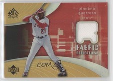 2005 Upper Deck Reflections Fabric Reflections Vladimir Guerrero #FR-VG HOF
