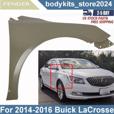 Front Right Side Fender 90767106 GM1241393 For 2014 2015 2016 Buick LaCrosse Foto 1 de 4