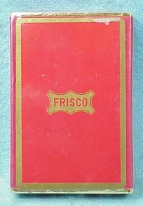 Playing Cards Frisco Railroad - bx2 - Picture 1 of 1