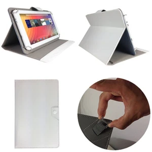 Cover Universal Tablet 10.1 White Leather - Picture 1 of 1