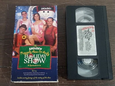 The Snowden Raggedy Ann & Andy Holiday Show VHS, 1998 Spectacular on Ice - Image 1 of 4