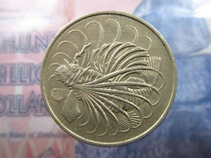 Singapore 50 Cents 1980 World Money Coin bh8L - Picture 1 of 2