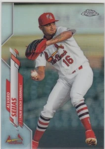 Topps Chrome Pro 2020 debut Álvaro Seijas refractor novato #112inals 83/99 - Imagen 1 de 1