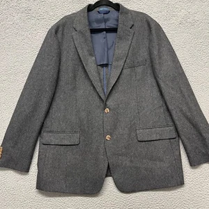 Blazer Biltmore Para Hombres 48R Gris Lana Abrigo Deportivo Sin Estructura Clásico Preppy - Imagen 1 de 12