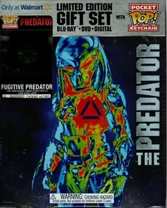 The Predator with Pocket POP! Keychain (Blu-ray + DVD + Digital Code, 2018) NEW - Imagen 1 de 3