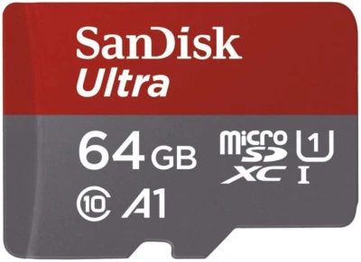 GENUINE Sandisk 64GB Ultra Micro SD SDHC  SDXC TF Memory Card UHSI Class 10 U1 - Image 1 of 4